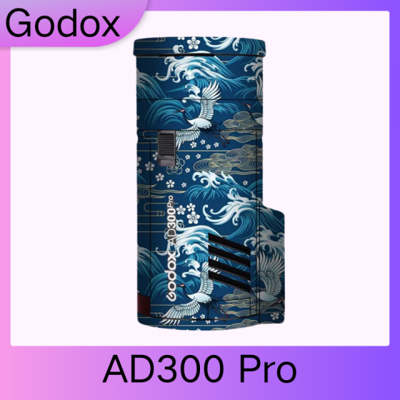 Flash Godox AD300 Pro  - Pele câmera, adesivo câmera - com alta resistência a arranhões, à prova d'água e com design elegante.